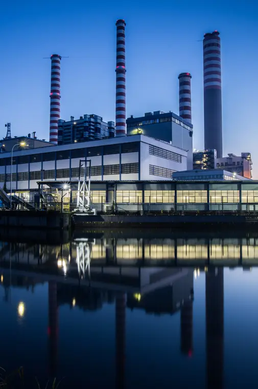 Power Plant on the Water