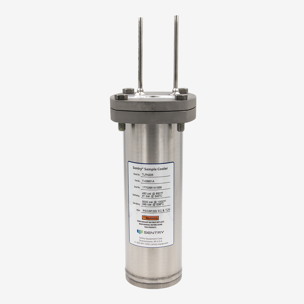 Sentry TLR Single Helical Tube Sample Cooler