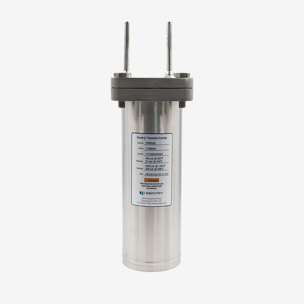 Sentry FSR Single Helical Tube Sample Cooler