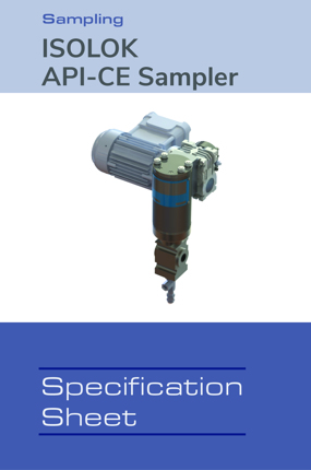 Image of ISOLOK API-CE Automatic Sampler Spec Sheet Spec Sheets