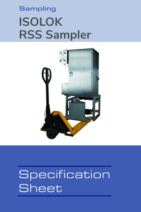 Image of ISOLOK RSS Sampler Spec Sheet
