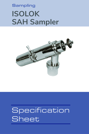 Image of ISOLOK SAH Sampler Spec Sheet Spec Sheets