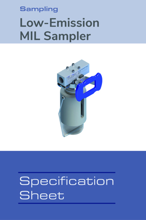Image of Model MIL Sampler Spec Sheet Spec Sheets