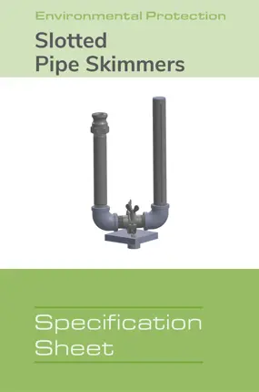 Image of Slotted Pipe Skimmer Spec Sheet