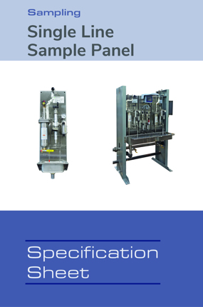 Image of Single Line Sampling System Spec Sheets